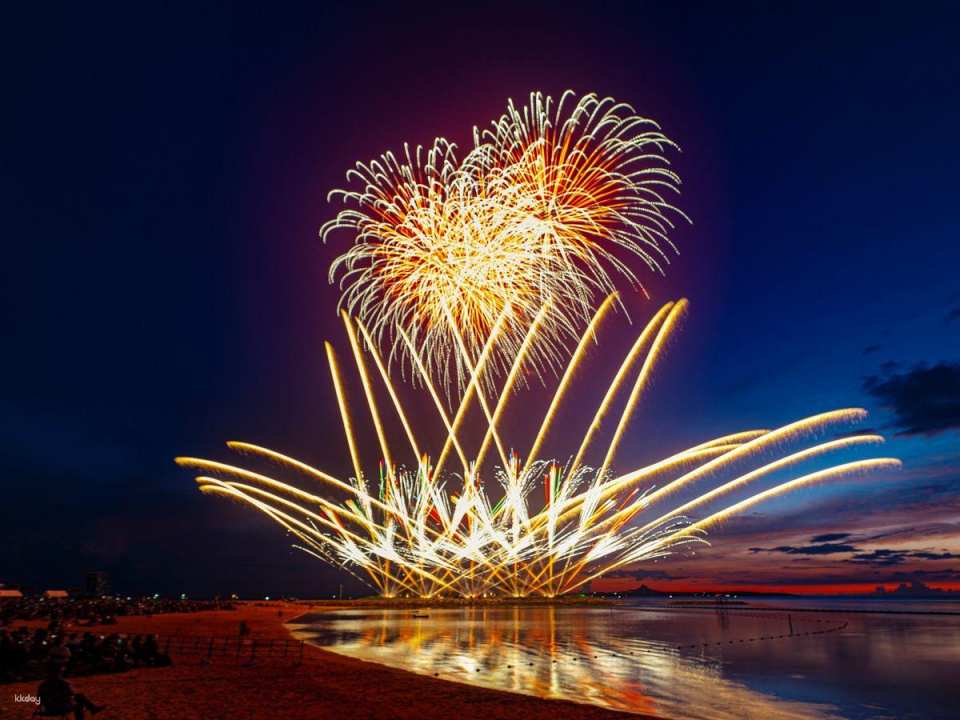 Tickets for the 50th Anniversary Beautiful Ocean Fireworks Festival at Okinawa, Japan | Okinawa Marine Expo Park