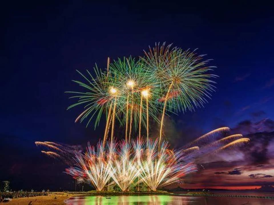 Tickets for the 50th Anniversary Beautiful Ocean Fireworks Festival at Okinawa, Japan | Okinawa Marine Expo Park
