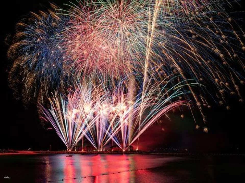 Tickets for the 50th Anniversary Beautiful Ocean Fireworks Festival at Okinawa, Japan | Okinawa Marine Expo Park
