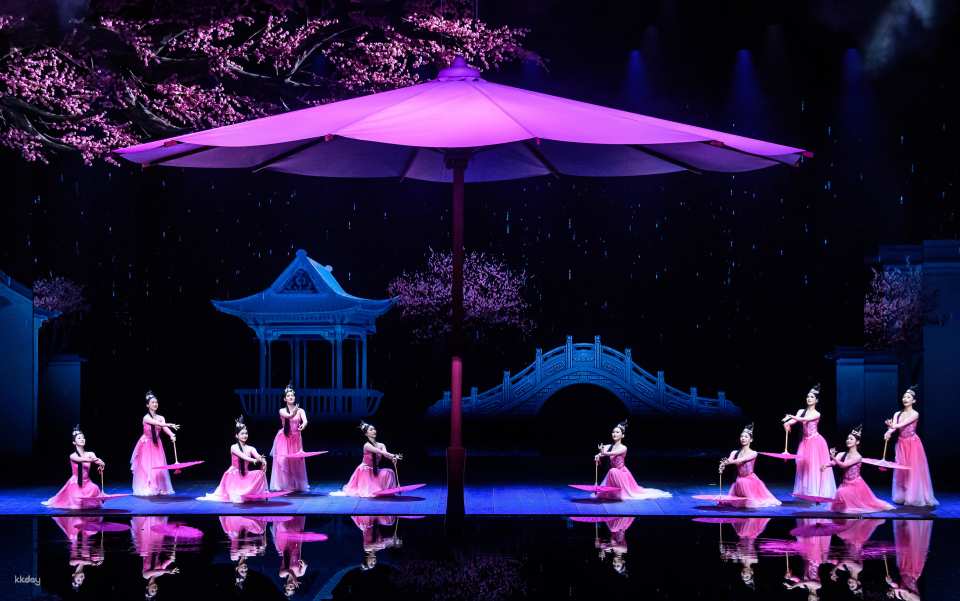Tickets for the "Eternal Love" show in Shanghai, China (including tickets to Shanghai Songcheng Theme Park)|Regular seats/VIP seats