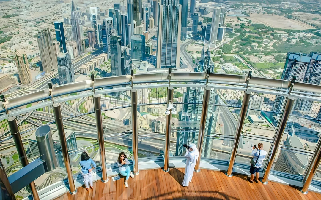 Tickets to Burj Khalifa At the Top: Level 124 & 125 with Meal at Rooftop at The Burj Club Image 2
