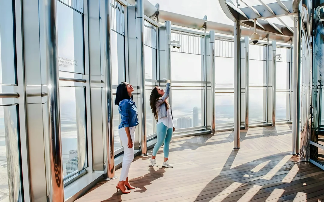 Tickets to Burj Khalifa At the Top: Level 124 & 125 with Meal at Rooftop at The Burj Club Image 3