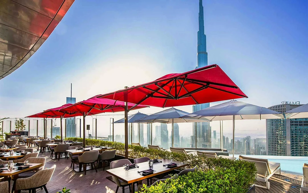 Tickets to CÉ LA VI Dubai: Lunch Set Menu with Burj Khalifa Views Image 1