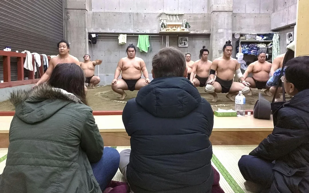 Tickets to Sumo Morning Training in Tokyo Image 2