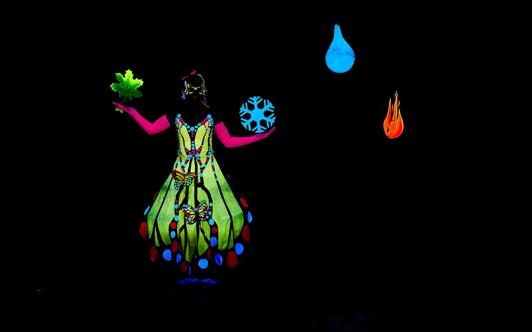 Tickets to the WOW Show Black Light Theater Image 2