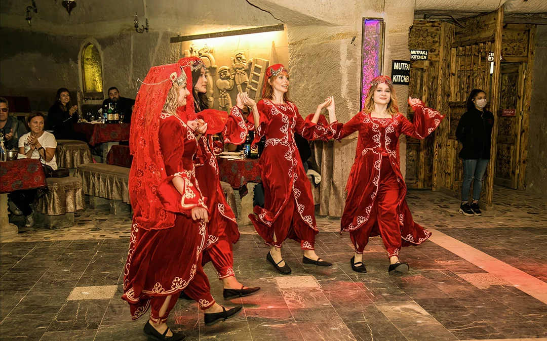 Tickets to Turkish Dinner & Shows in a Cave Restaurant in Cappadocia with Transfers Image 2