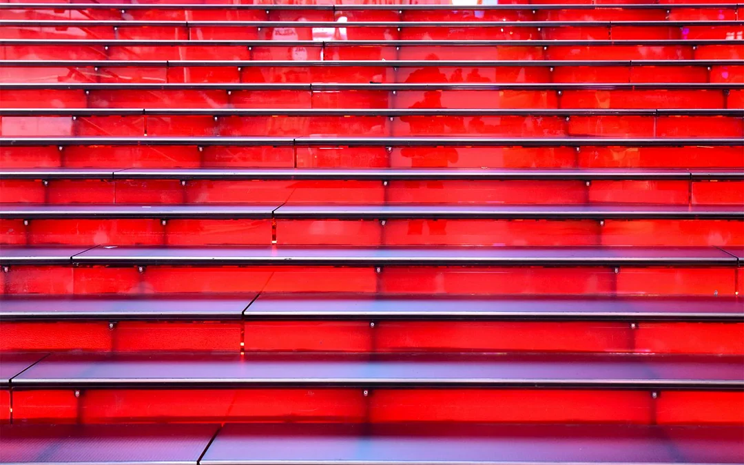Times Square VIP Photoshoot on the Iconic Red Stairs Image 3