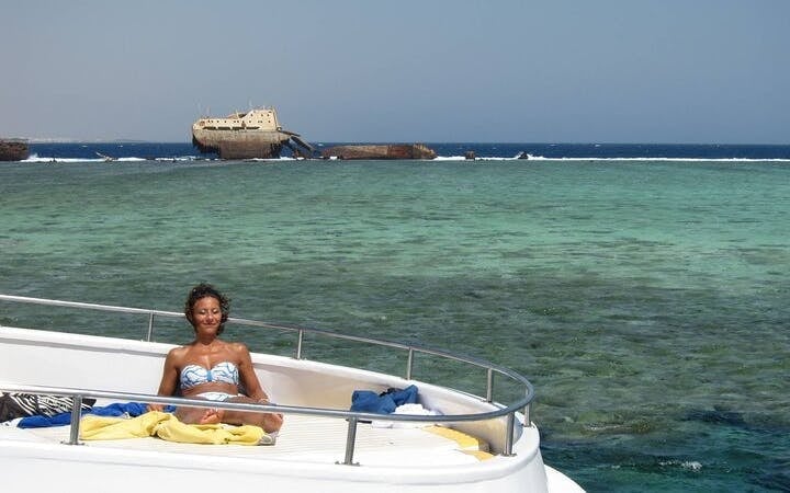 Tiran Island Full Day Snorkeling Sea Trip & intro dive 15 min - Sharm El Sheikh Image 9