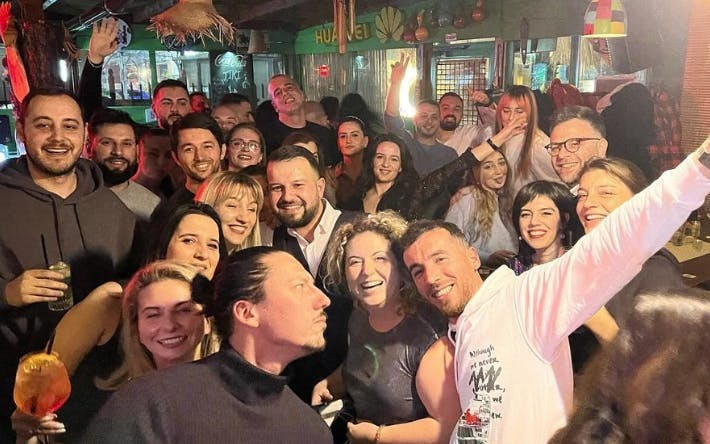 Tirana Pub Crawl: Guided Nightlife Tour with Entry to Three Venues, Welcome Drinks, and DJ Entertainment Image 2