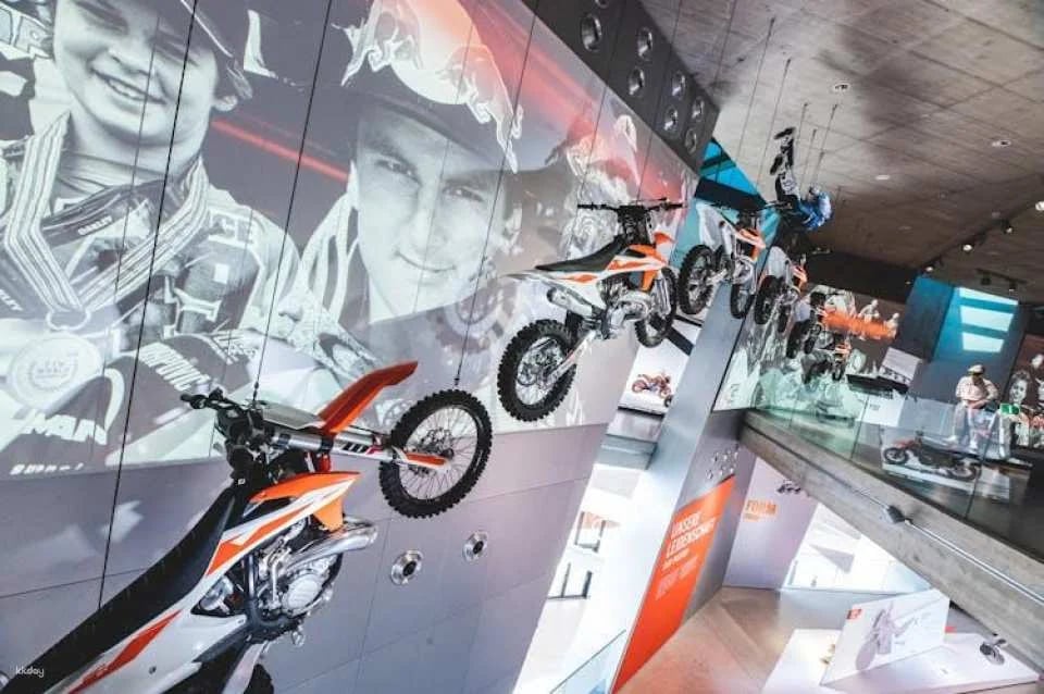 Entrance ticket to KTM Motohall