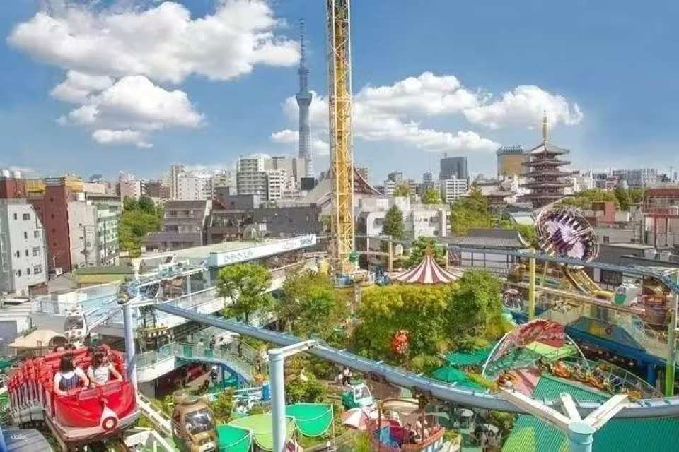 Tokyo | Asakusa Hanayashiki Amusement Park Admission Ticket