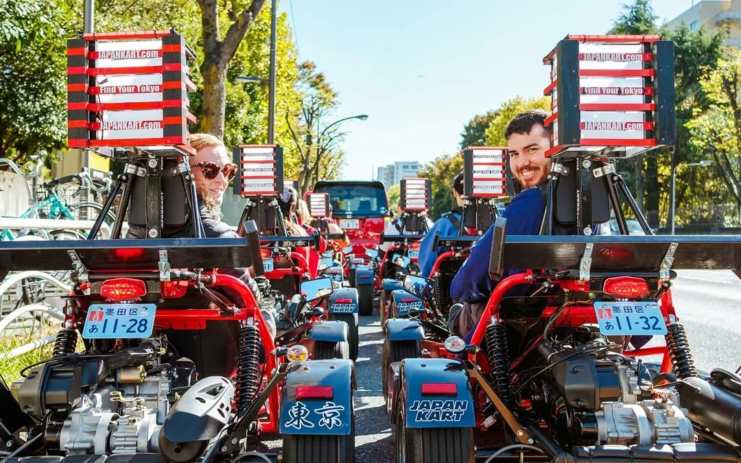 Tokyo: Asakusa, Kaminarimon & Skytree 60/120-Min Go-Karting Experience by JAPANKART Image 2