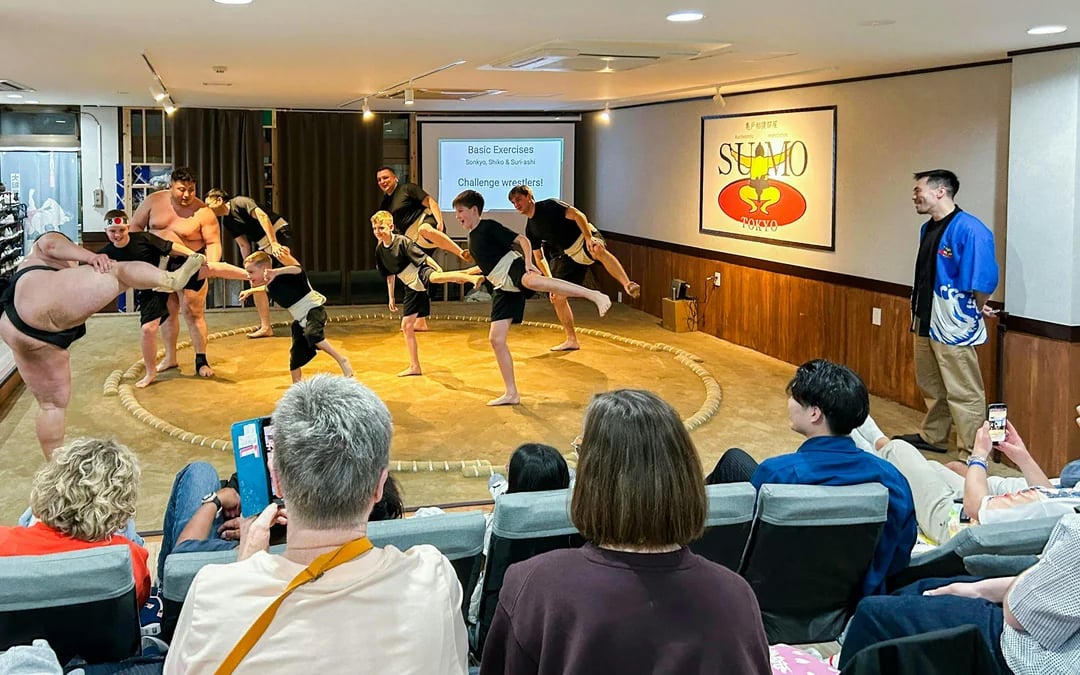 Tokyo: Authentic Sumo Experience with Former Wrestler, Chanko Meal, Photos & Gift Image 2