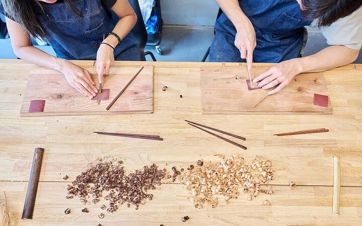 Tokyo Chopstick-Making Workshop with Artisan Using Traditional Japanese Techniqu Image 3