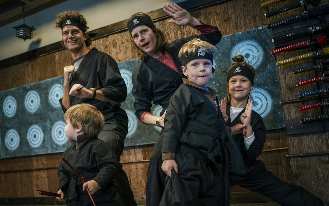 Tokyo Family-Friendly Ninja Training Workshop in Shinjuku Image 1