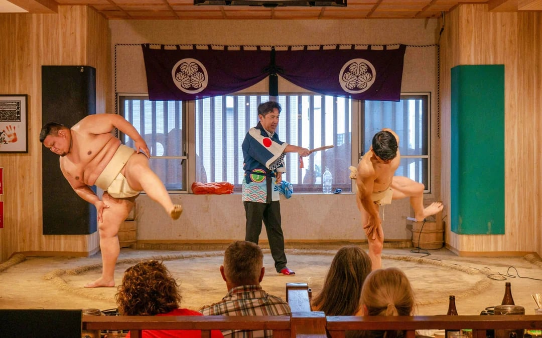 Tokyo: Family Sumo Workshop & Live Wrestling Show with Lunch Image 2