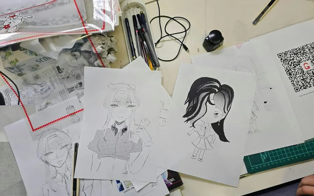 Tokyo Manga and Anime Drawing Workshop with Professional Artist Image 7