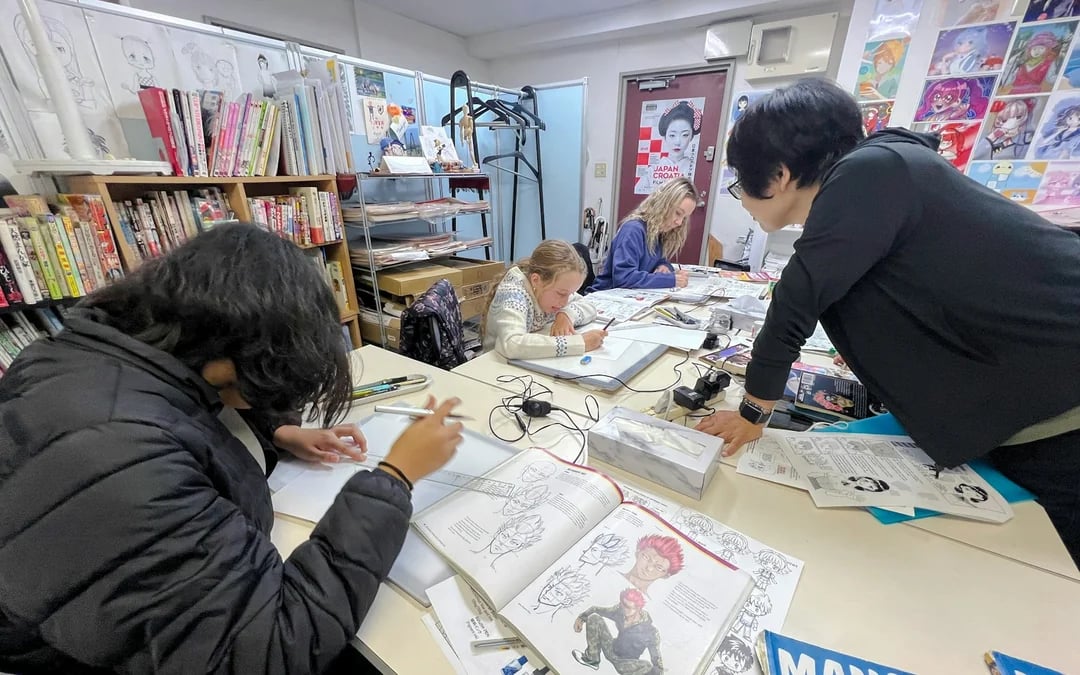 Tokyo Manga and Anime Drawing Workshop with Professional Artist Image 9