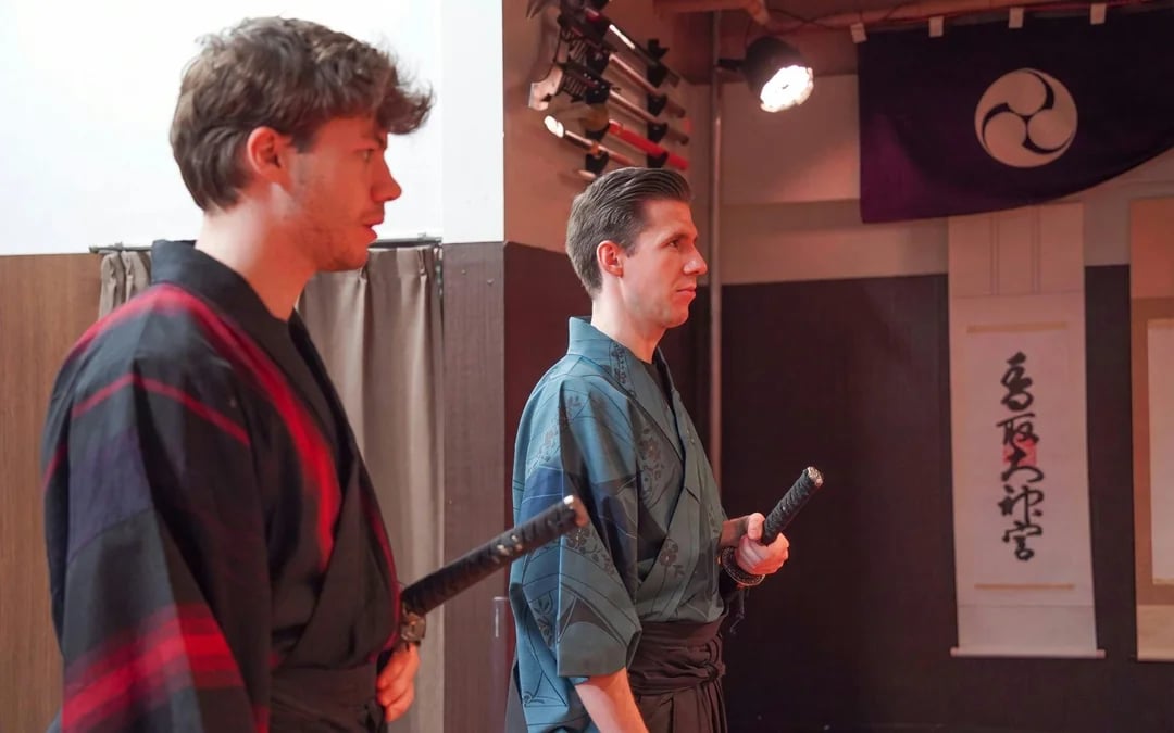 Tokyo Samurai Experience: Guided Kagurazaka Walking Tour, Swordplay Lesson, Kimono Rental, and Traditional Japanese Lunch Image 9