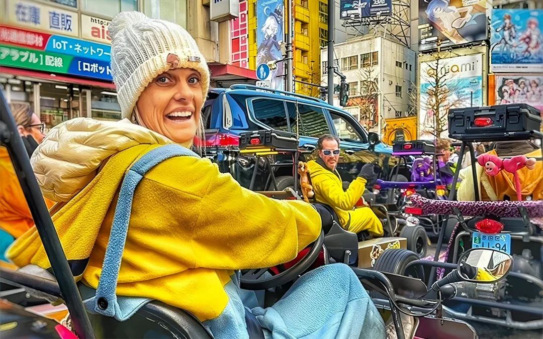 Tokyo: Shibuya Crossing & Tokyo Tower 1-Hr 30-Min Go-Karting Experience by Monkey Kart Image 2