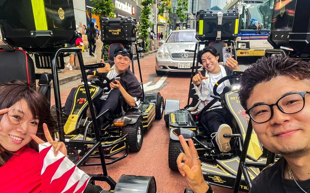 Tokyo: Shibuya Harajuku 30-Minute Go-Kart Express Tour Trial Version by Monkey Kart Image 1