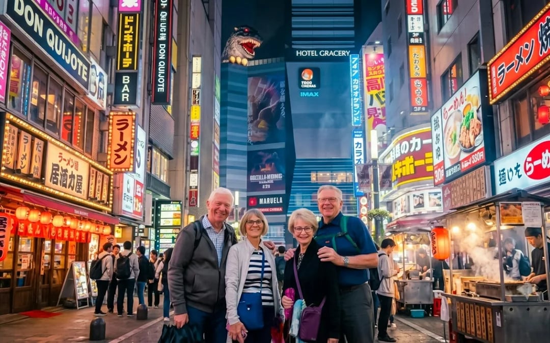 Tokyo Shinjuku Private Night Walking Tour Image 1