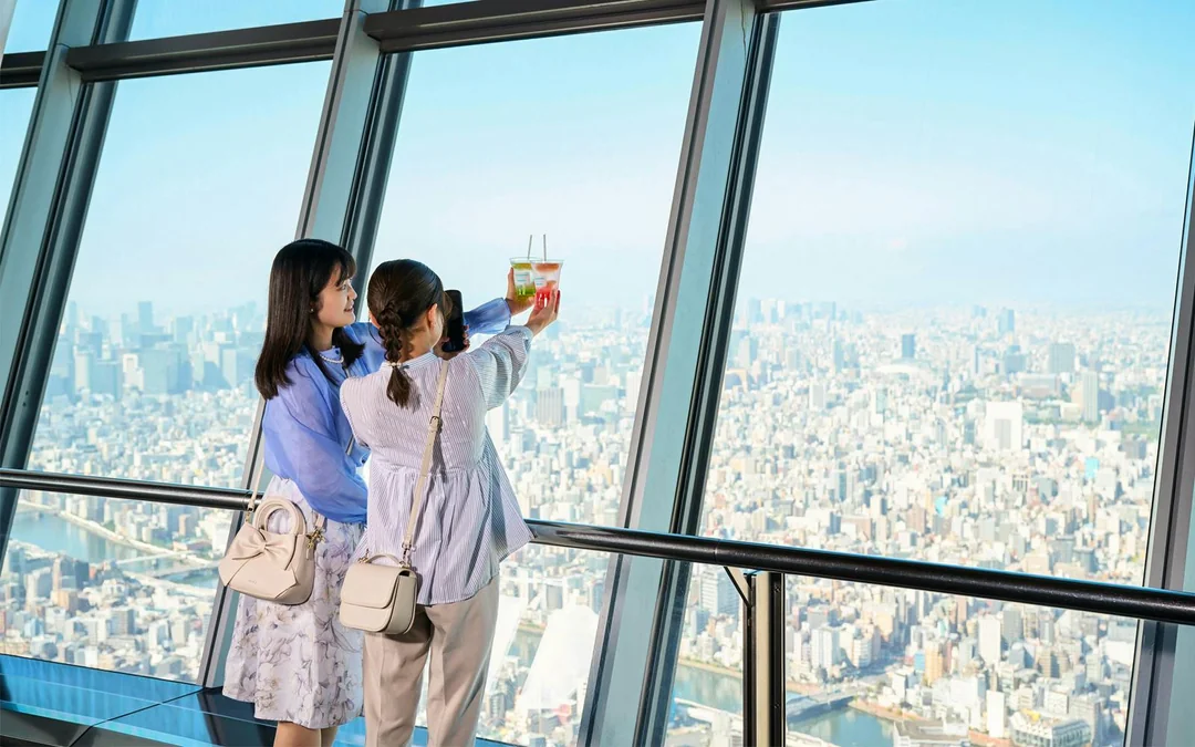 TOKYO SKYTREE Tembo Deck Morning Entry Tickets with Soft Drink & Snack Image 3