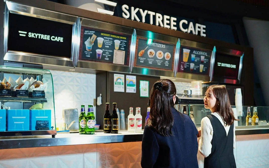 TOKYO SKYTREE Tembo Deck Night Entry Tickets with Alcoholic Drink Image 2