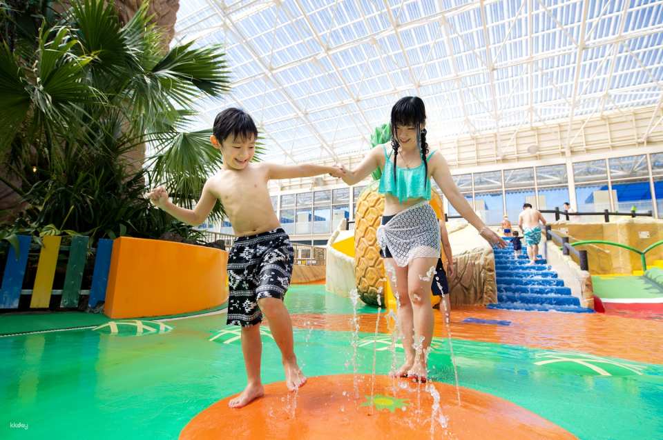 Tokyo Summerland: 1-Day Pass (Indoor Pool + Amusement Park) | Japan