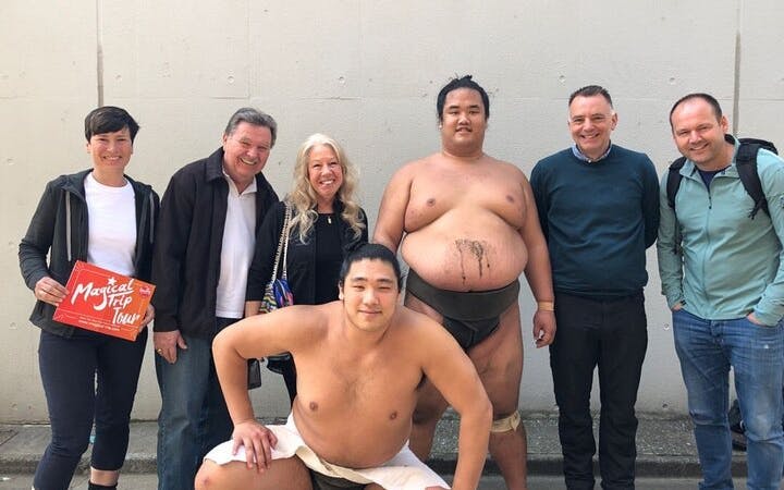 Tokyo Sumo Morning Practice Tour w/ Ring-Side Seat + Photo S Image 2