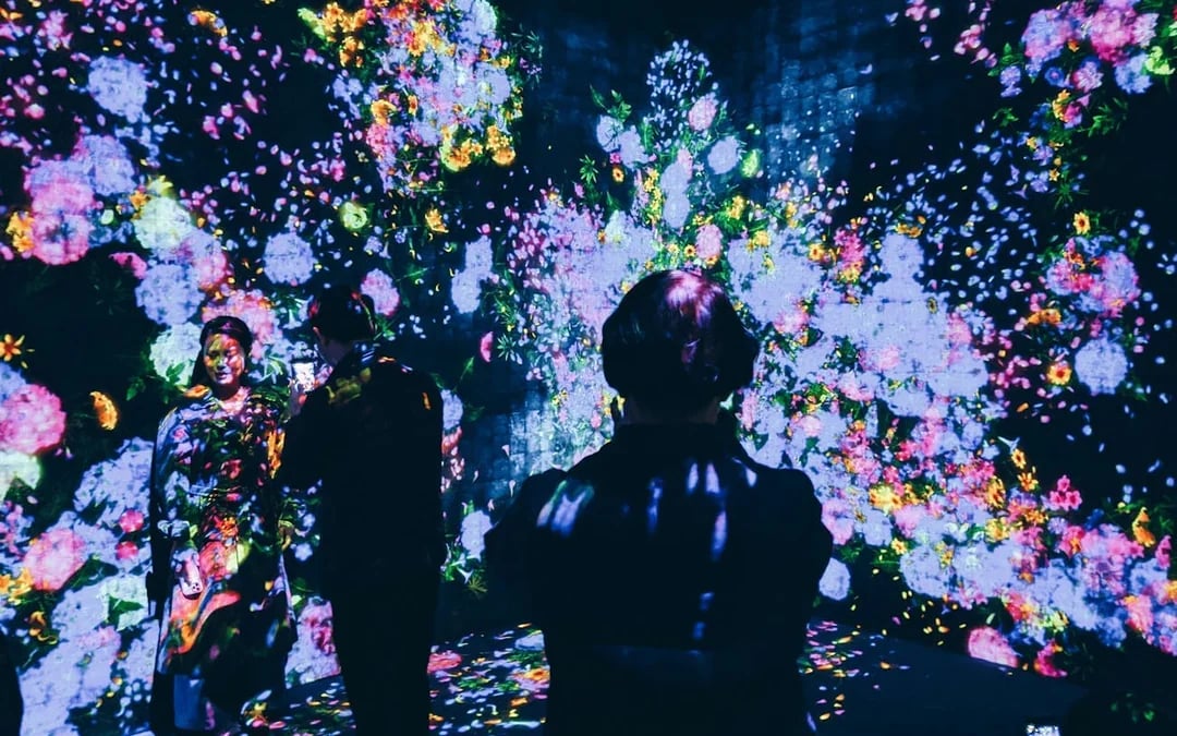 Tokyo: teamLab Borderless Museum Entry, Guided Art Walk, and Tokyo City View Observation Deck Tour Image 7