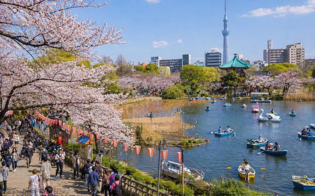 Tokyo Ueno Park and Ameyoko Guided Walking Tour with Street Food Tastings and Historical Insights Image 2