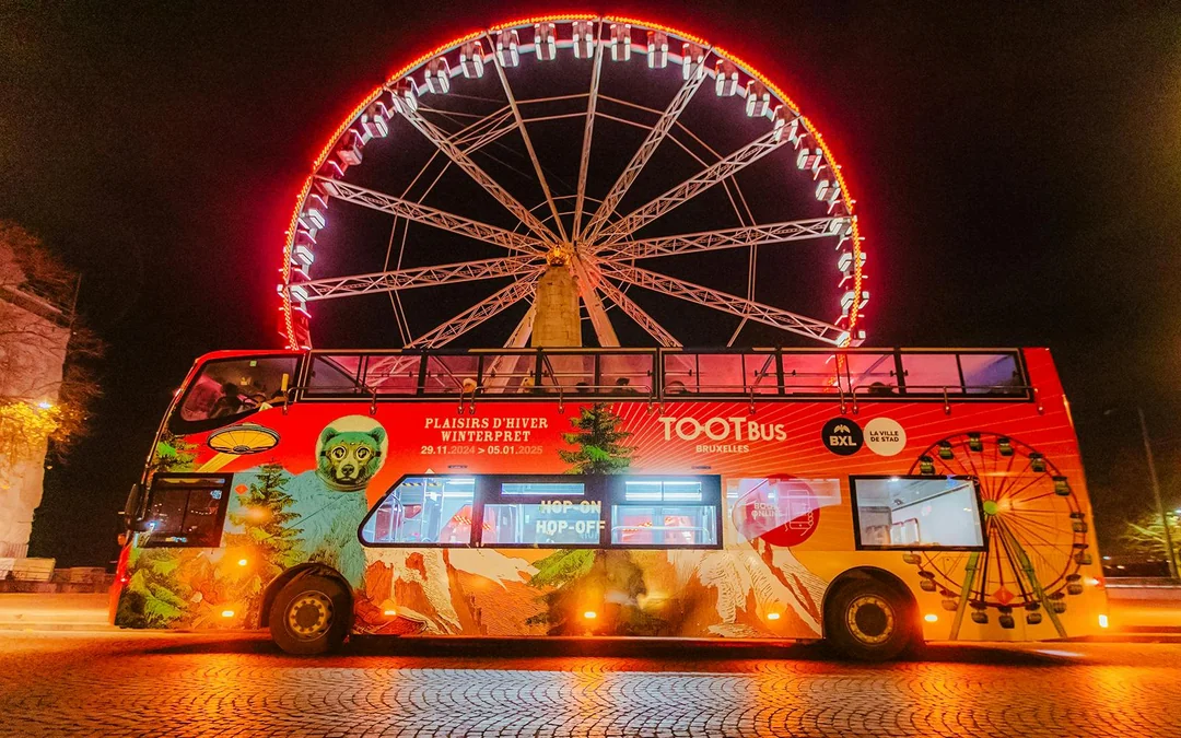 Tootbus: Brussels Christmas Lights Night Bus Tour Image 3