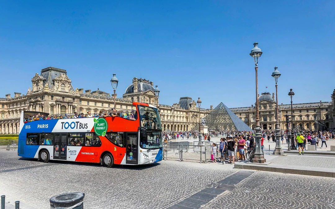 Tootbus: Paris Hop-on Hop-off Bus Tour (Optional Seine River Cruise) Image 1