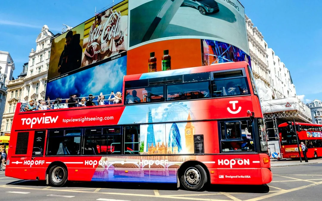 Topview: London Hop-on Hop-off Bus Tour with Optional Thames Cruise Image 5