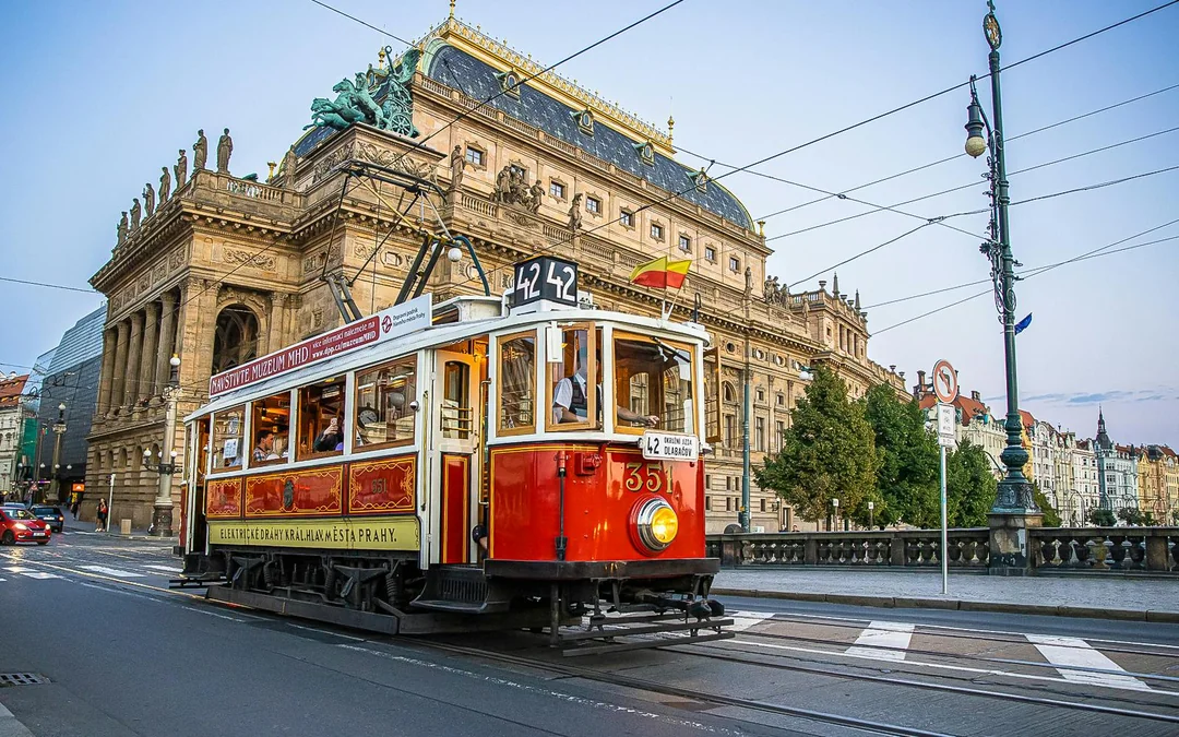 Tourist Tram: Prague Hop-on Hop-off Tram Tour Image 1