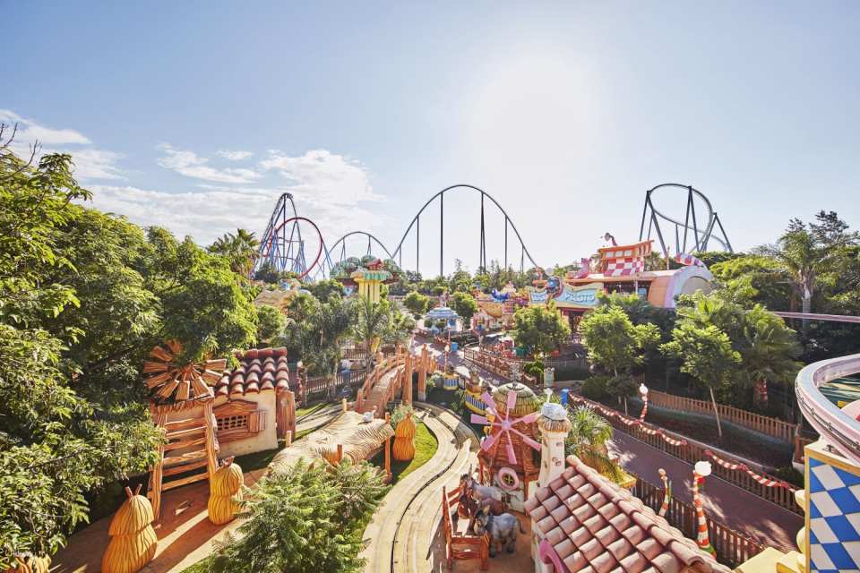 Day Trip to PortAventura Park or Ferrari Land from Barcelona