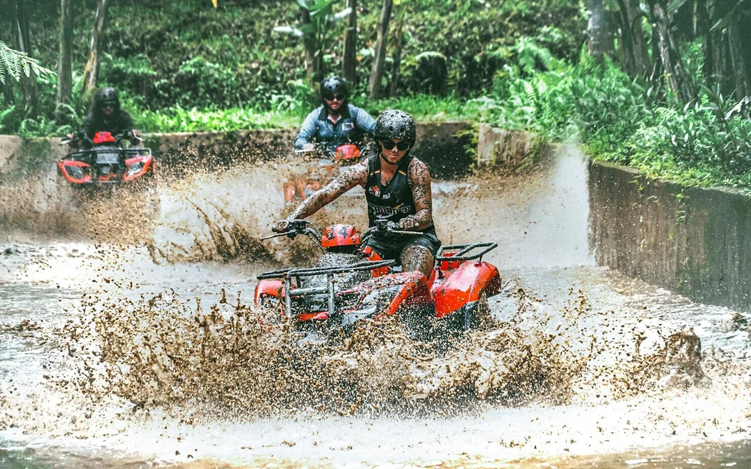 Ubud: Gorilla Face ATV Adventure with Jungle Swing & Goa Raja Waterfall Image 2