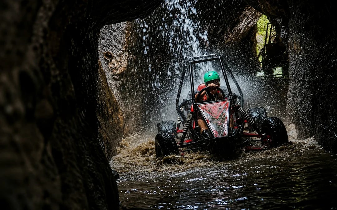 Ubud Off-Road Buggy Adventure: Dragon Cave, Waterfall Track and Jungle Tunnel Image 8