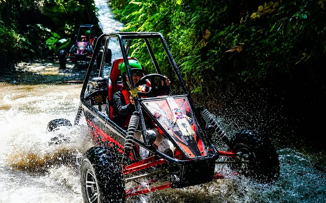 Ubud Off-Road Buggy Adventure: Dragon Cave, Waterfall Track and Jungle Tunnel Image 9