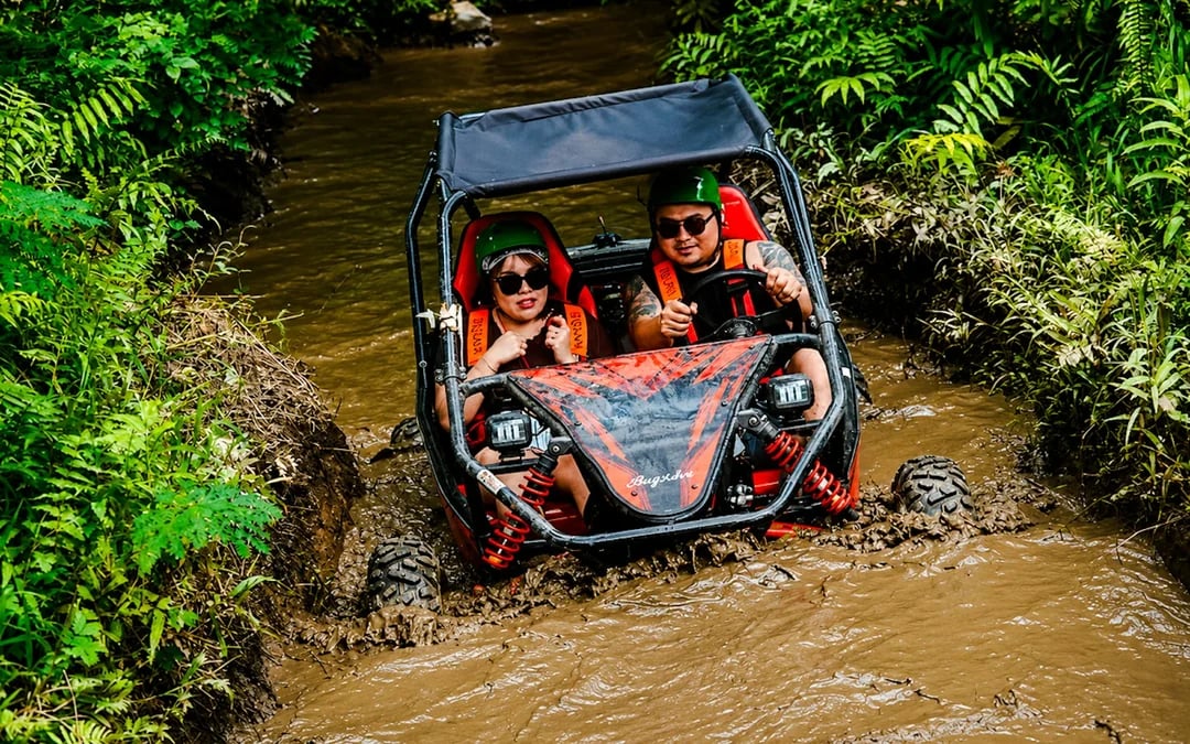 Ubud Off-Road Buggy Adventure: Dragon Cave, Waterfall Track and Jungle Tunnel Image 10