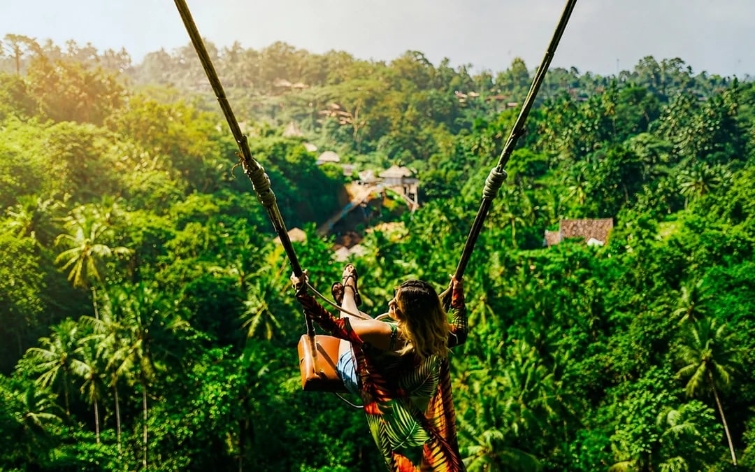 Ubud Private ATV, Jungle Swing & Waterfall Tour with Lunch and Hotel Transfers Image 1