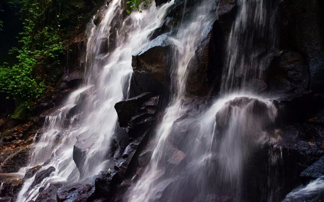 Ubud Private Tour: Tibumana and Kanto Lampo Waterfalls, Tirta Empul Water Temple, and Tegalalang Rice Terraces Image 5