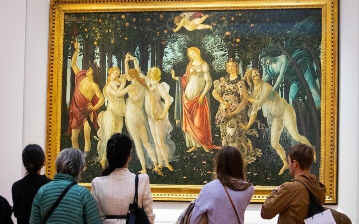 Uffizi Gallery Reserved Entry Ticket with Digital Audio Guide App Image 3