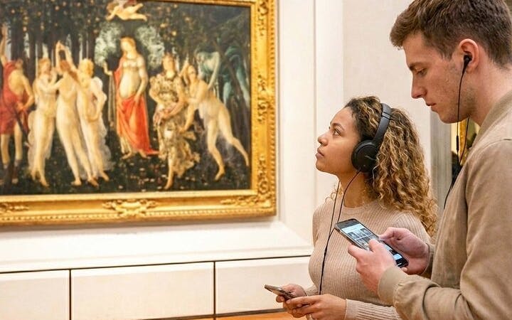 Uffizi Gallery Reserved Entry Ticket with Digital Audio Guide App Image 4