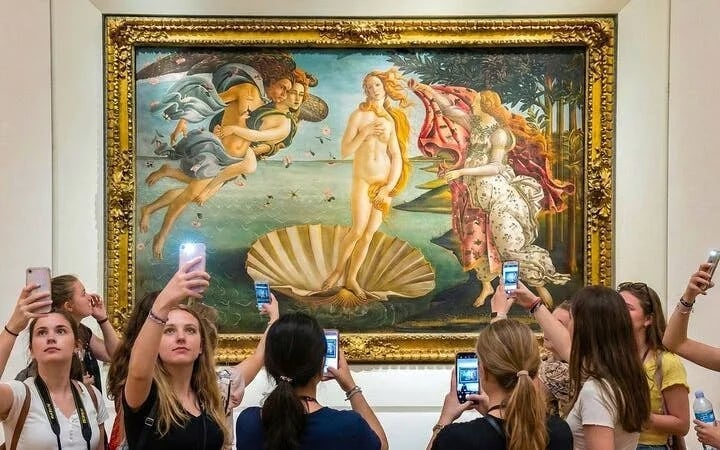 Uffizi Gallery Reserved Entry Ticket with Digital Audio Guide App Image 9