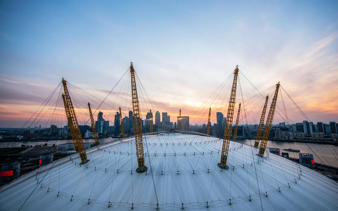 Up at the O2 Snow Globe Experience Image 6