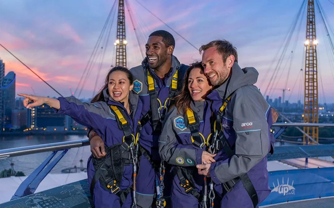 Up at The O2 Sunset or Twilight Climb Image 6