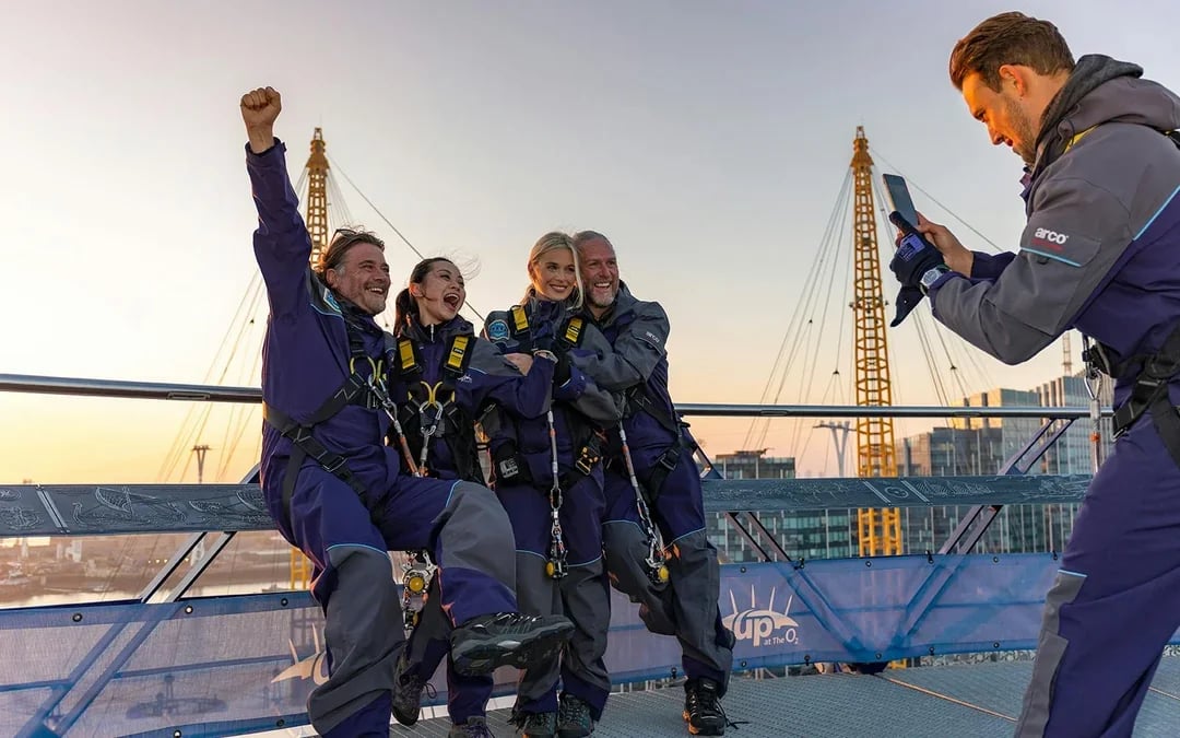 Up at The O2 Sunset or Twilight Climb Image 9