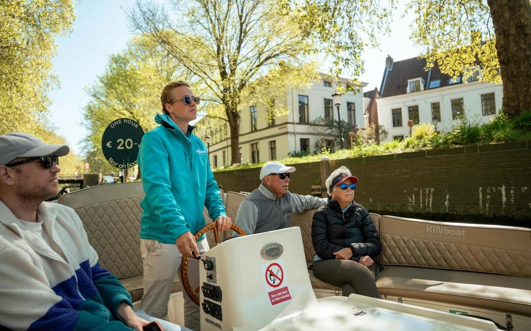 Utrecht: One Hour Open Boat Canal Cruise Image 2